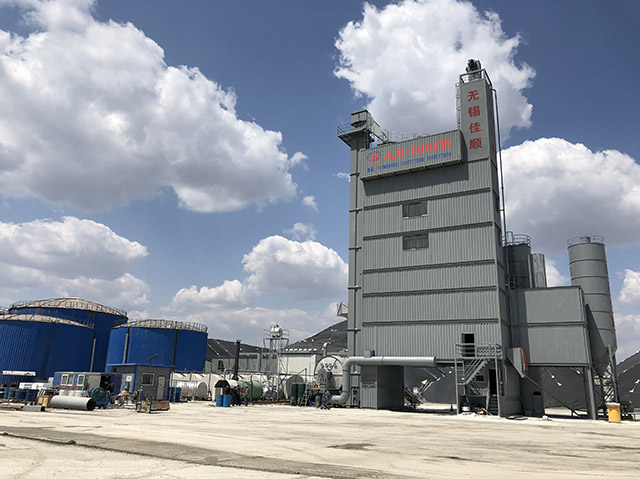 JLB5000集裝箱式環(huán)保型瀝青混合料攪拌機(jī)